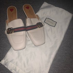 Gucci leather slippers